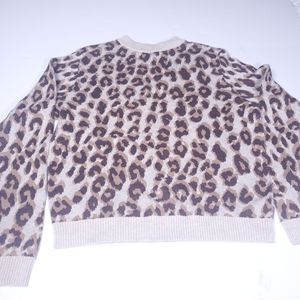 A New Day Cheetah Print Sweater
